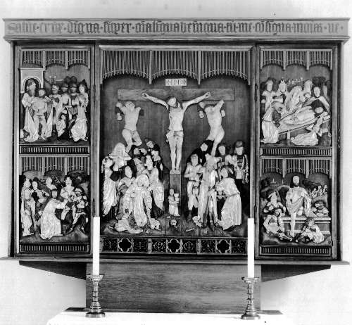 Højaltertavlen i Bjerreby kirke